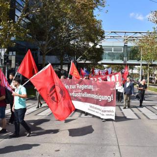 Demo gegen Ecofin 8.9.18