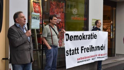 Demokratie statt Freihandel