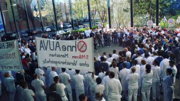 Widerstand gegen die Zerschlagung der AUVA
