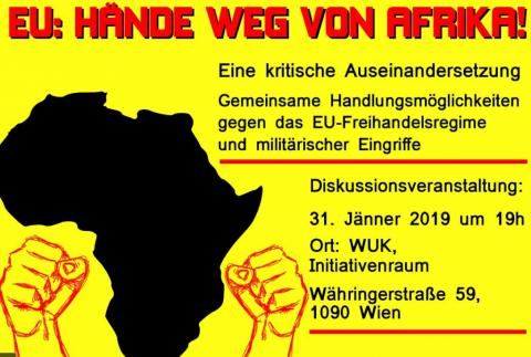 EU Hände weg von Afrika