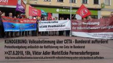 Favoriten gegen Ceta - für eine Volksabstimmung